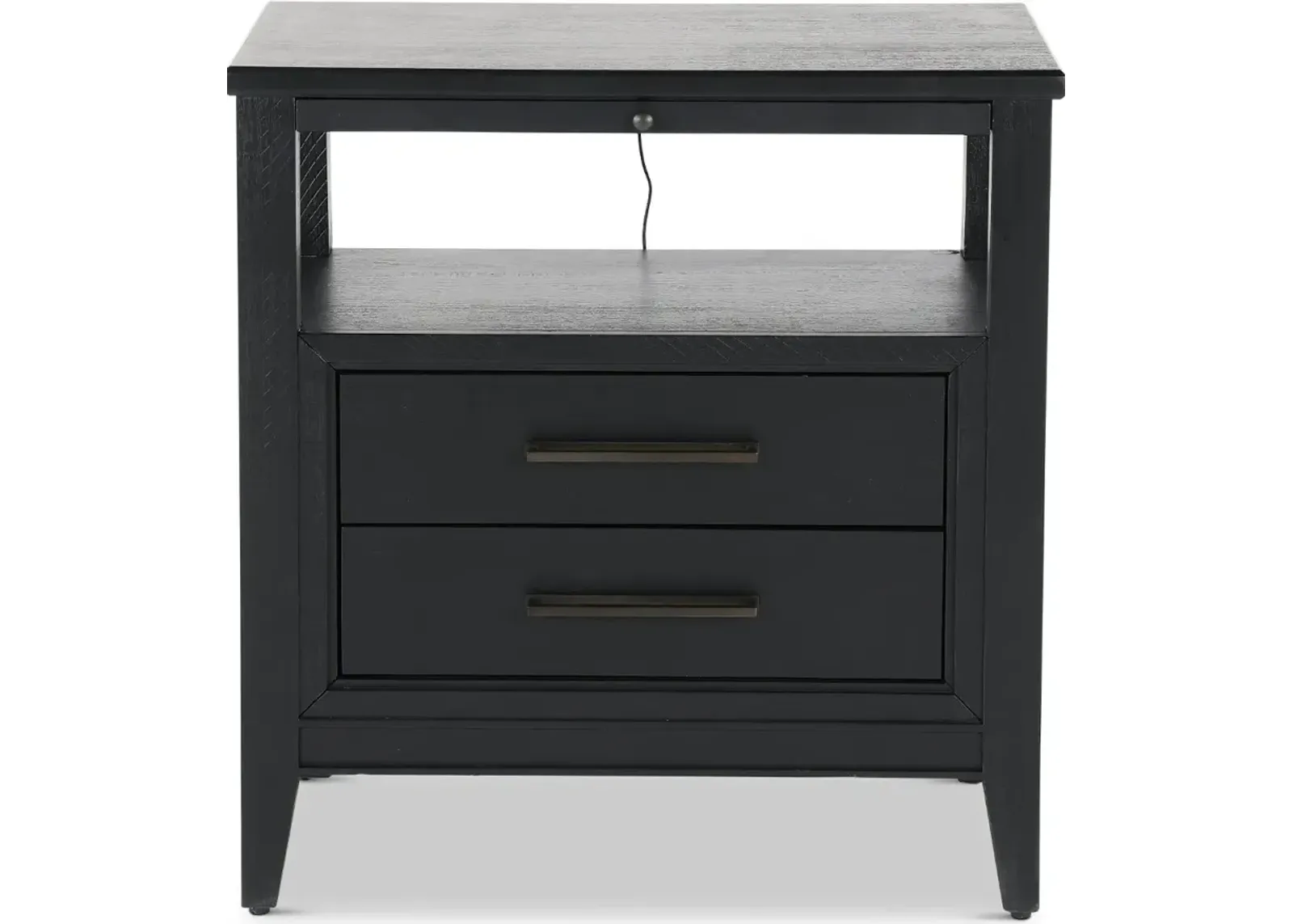 Callahan Black Nightstand