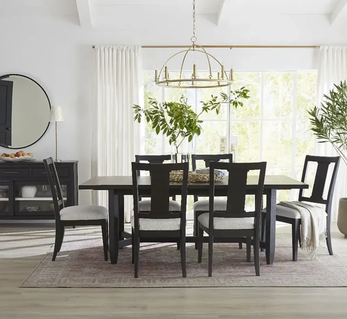 Callahan Black Dining Table