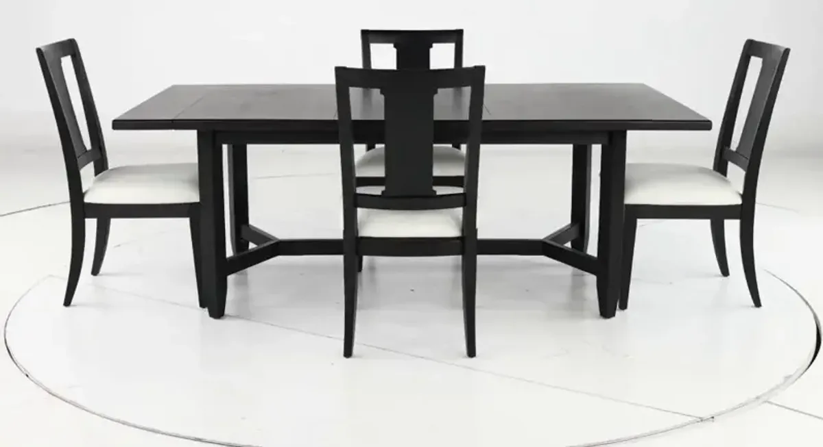 Callahan Black 5 Piece Dining Set