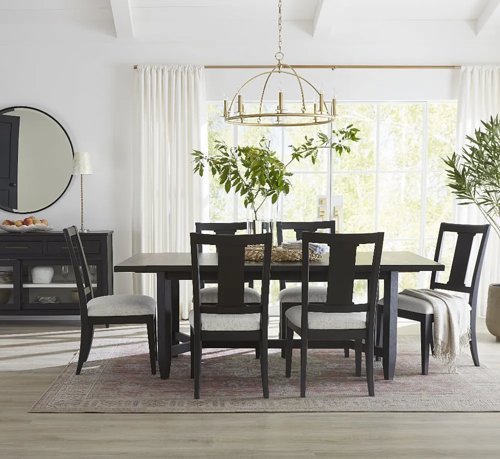 Callahan Black 5 Piece Dining Set