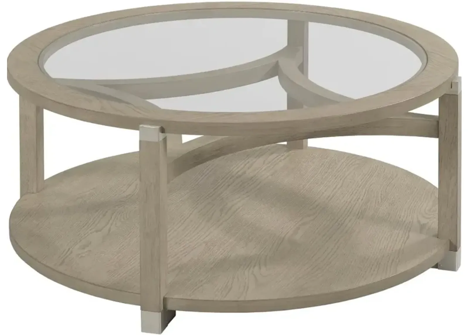 Solstice Soft Beige Round Coffee Table