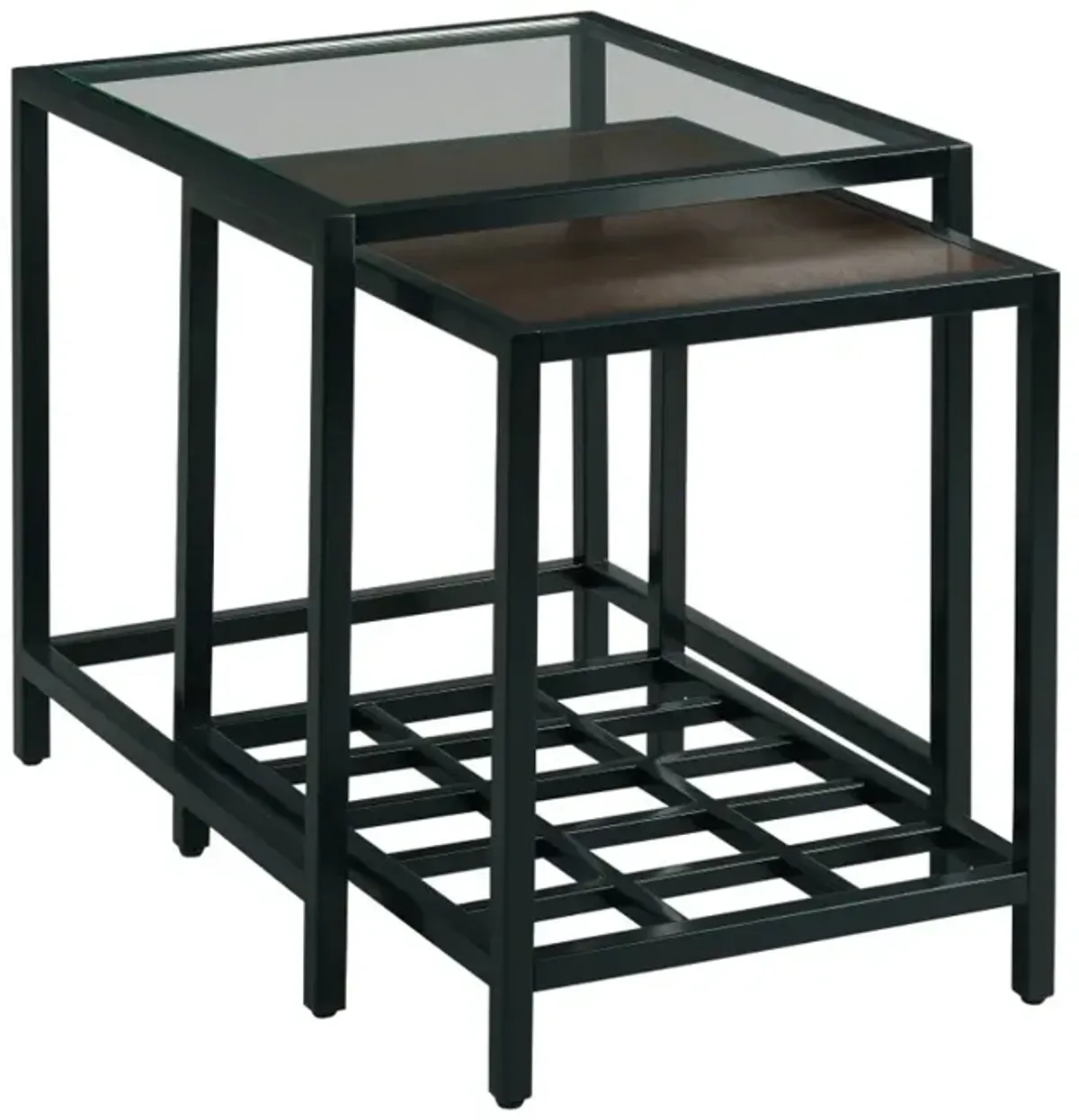 Mackintosh Black Nesting End Tables