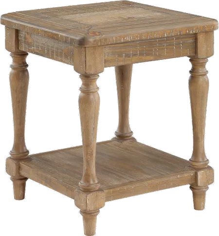 Augusta Brown End Table