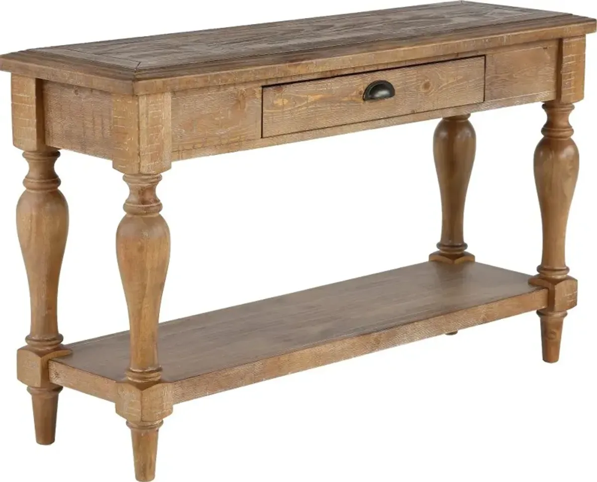 Augusta Brown Sofa Table