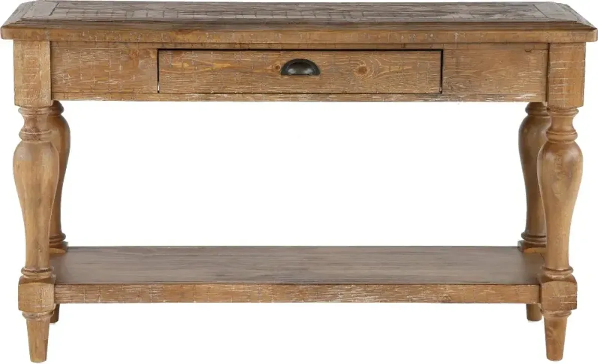 Augusta Brown Sofa Table