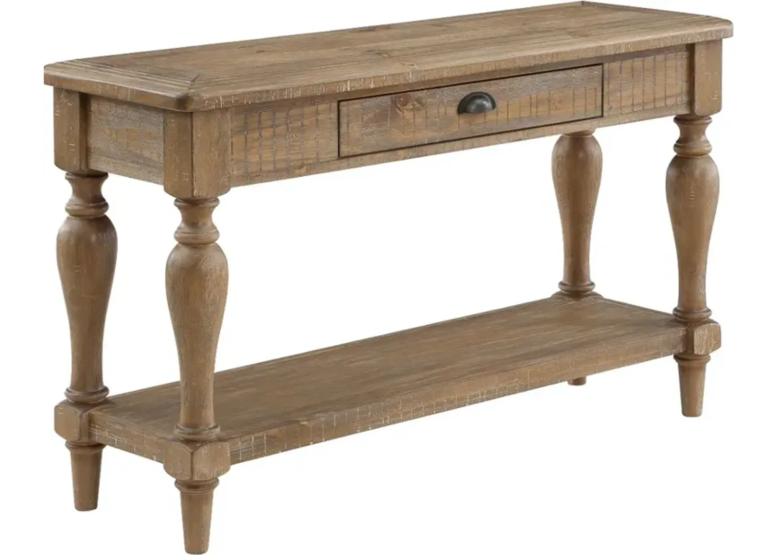 Augusta Brown Sofa Table