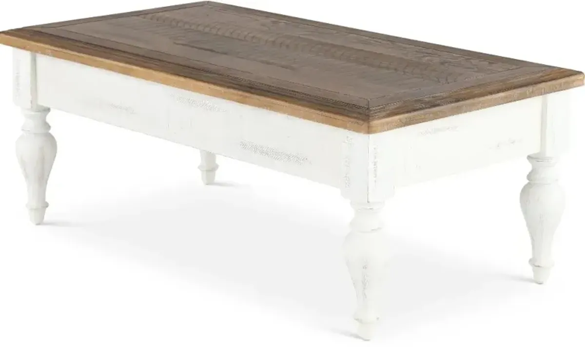 Augusta White Coffee Table