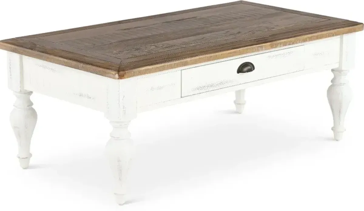 Augusta White Coffee Table