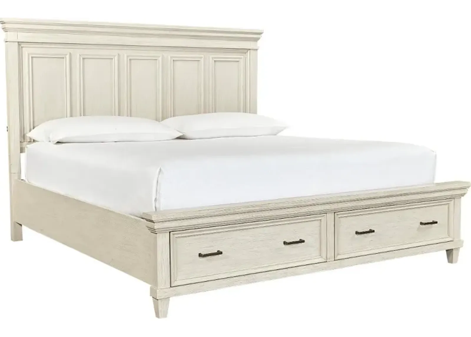 Carmen Ivory Queen Storage Bed