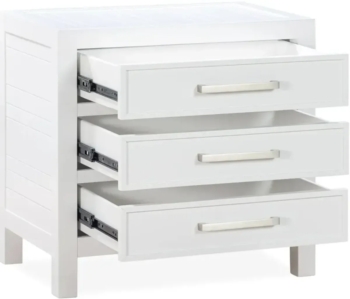 Retreat White Nightstand