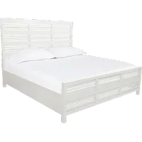 Retreat White King Bed