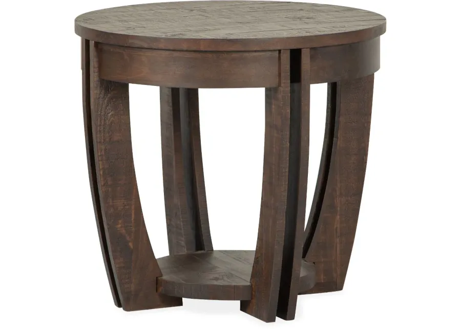 Lyndale Nutmeg Brown End Table