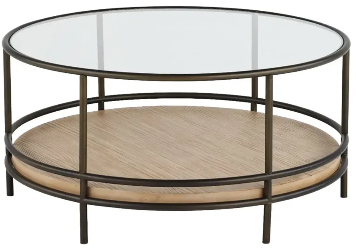 Cena Natural Round Coffee Table