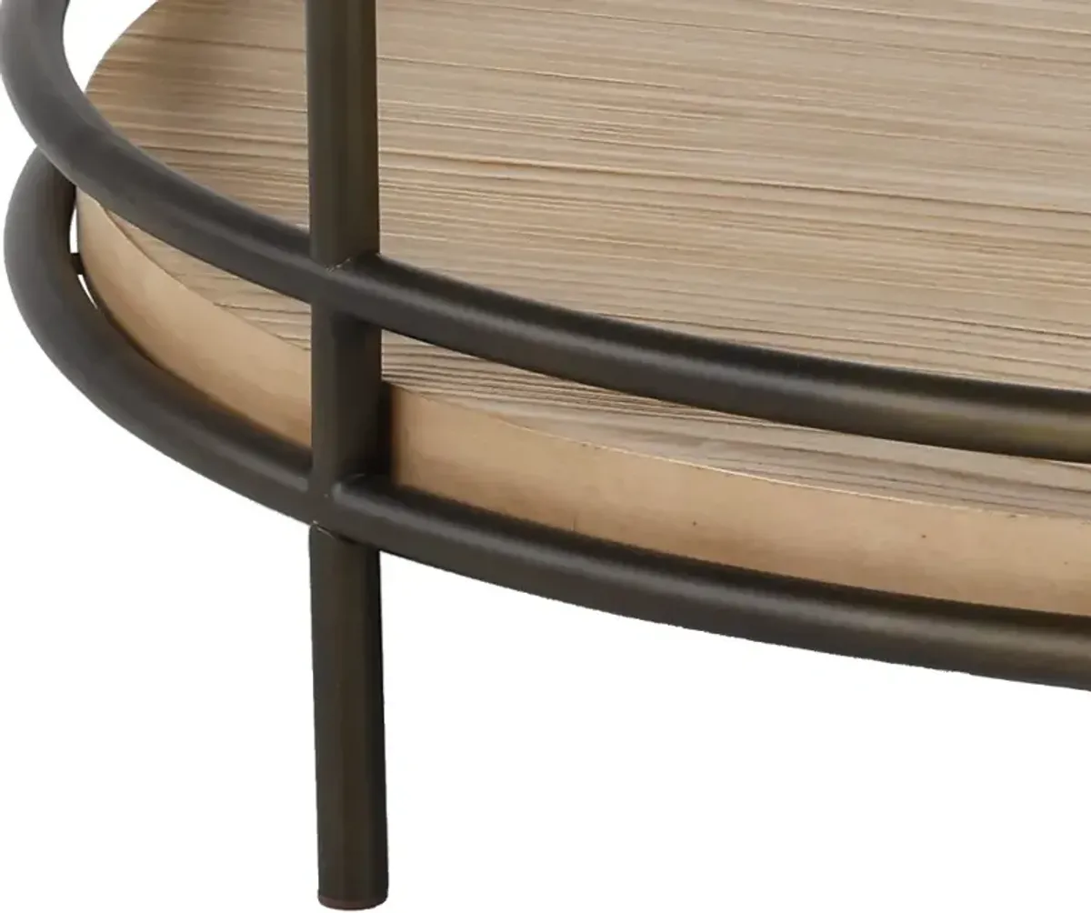 Cena Natural Round Coffee Table