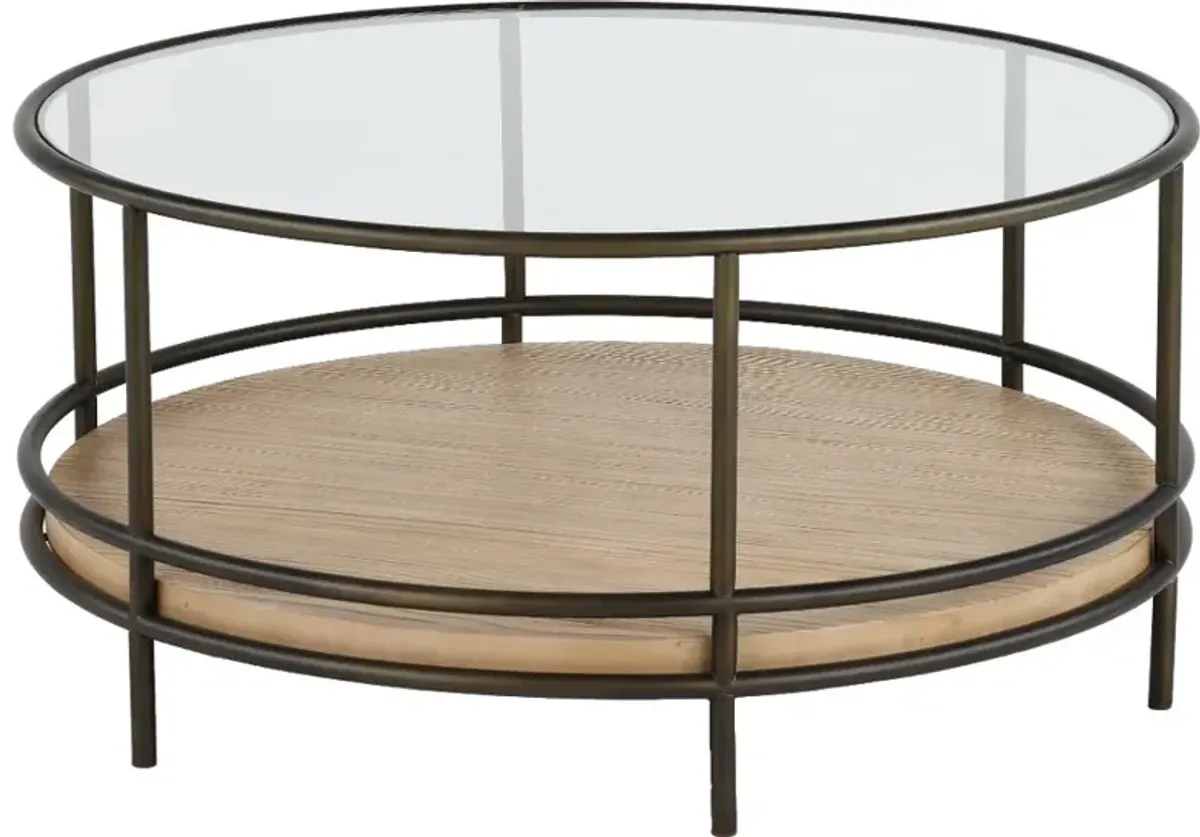 Cena Natural Round Coffee Table