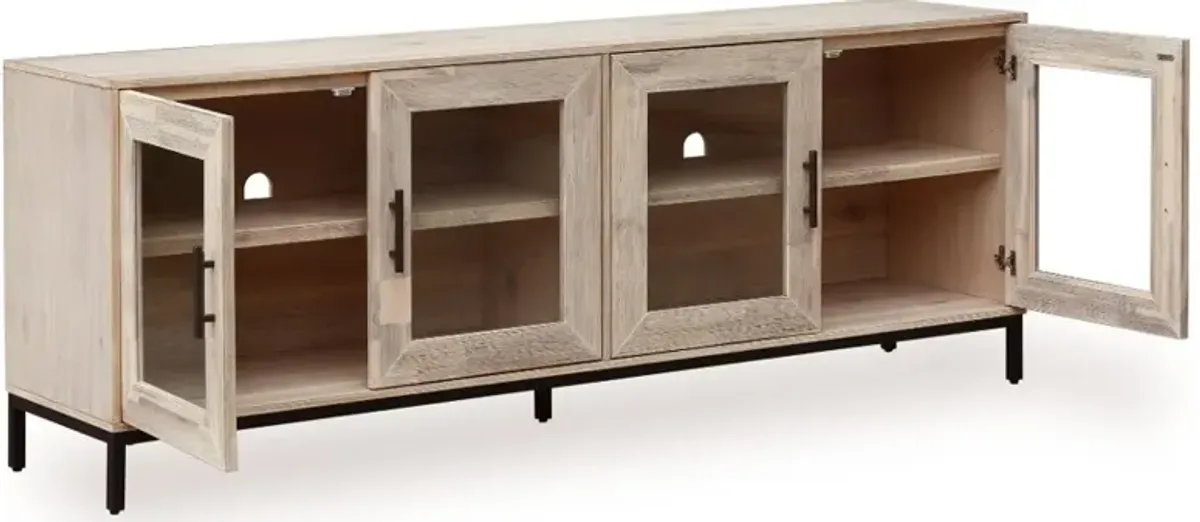 Cascade Natural 79" TV Stand