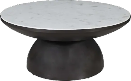 Circularity Black and White Coffee Table