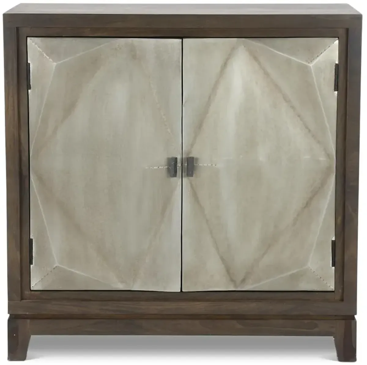 Lessard Dark Brown 2-Door Accent Cabinet