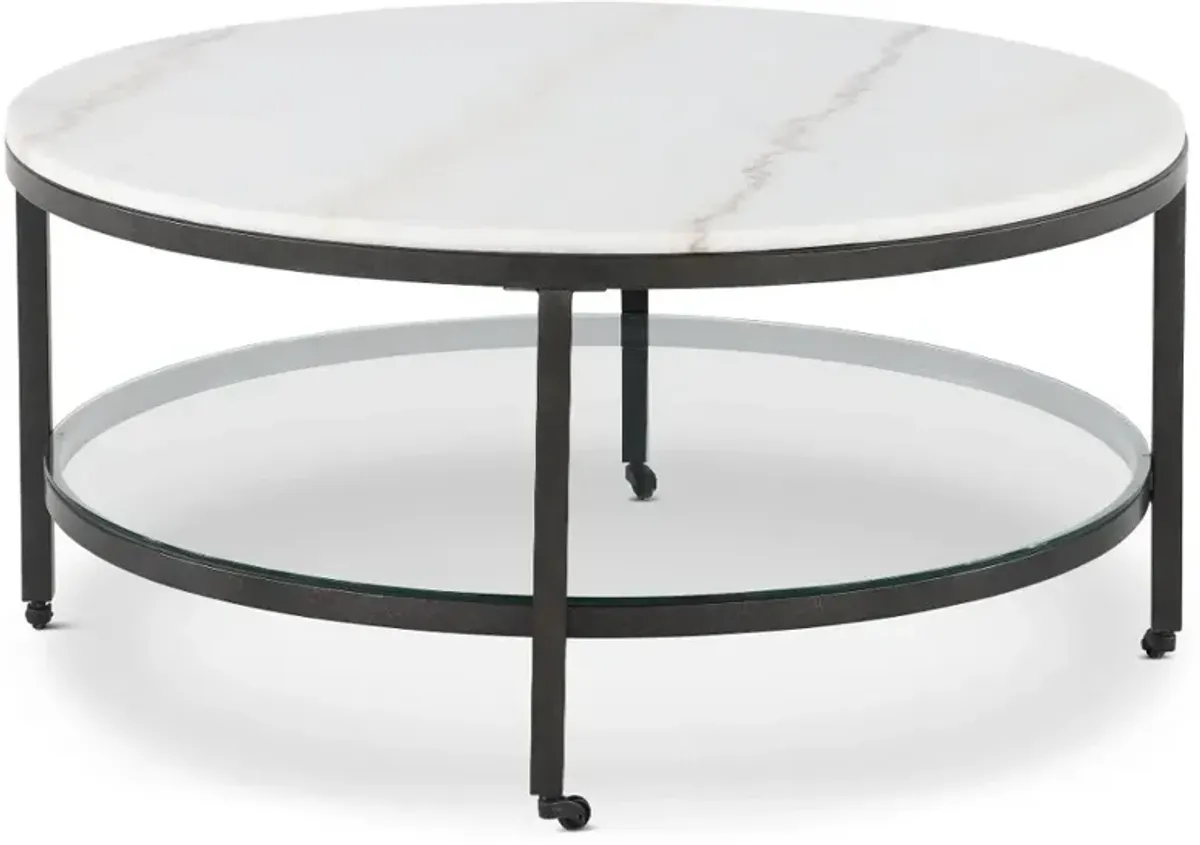 Whitman Marble Coffee Table