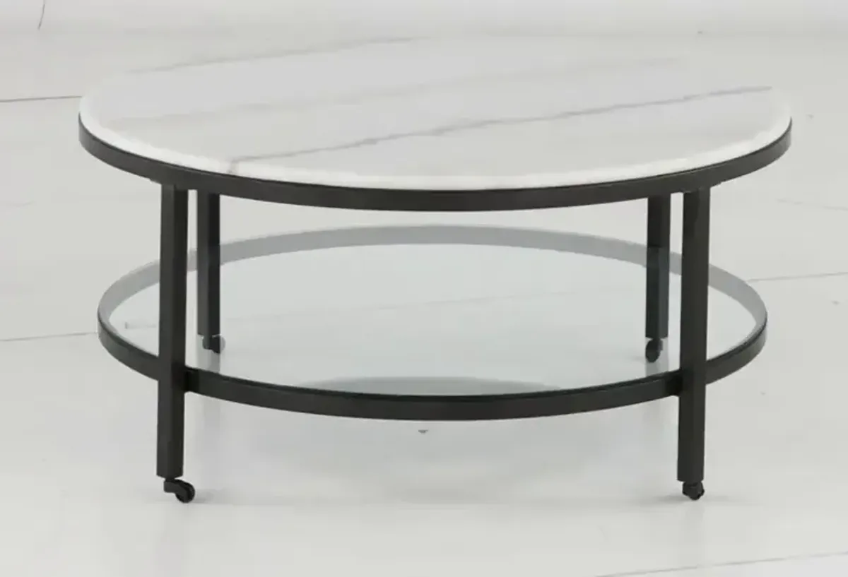 Whitman Marble Coffee Table