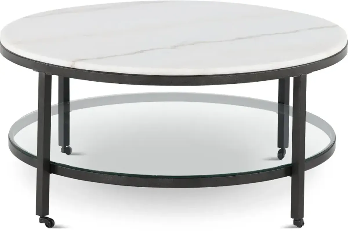 Whitman Marble Coffee Table