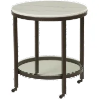 Whitman Marble End Table