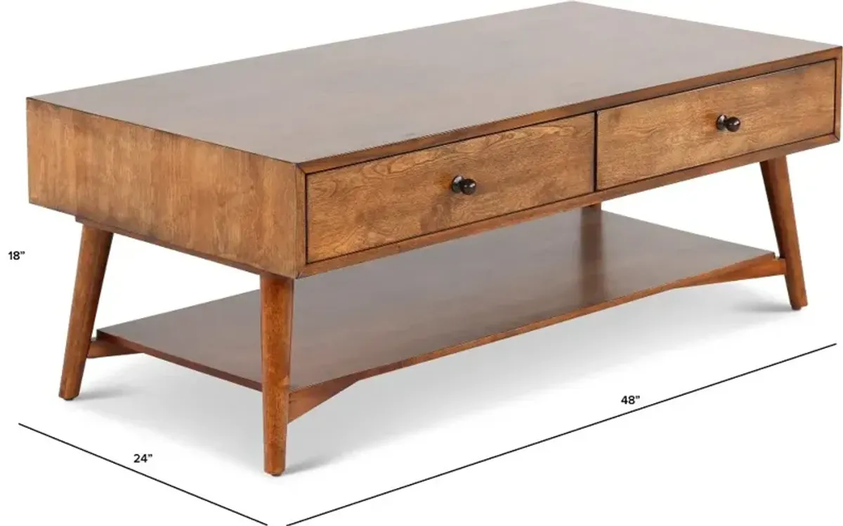 Robin Cinnamon Brown Coffee Table