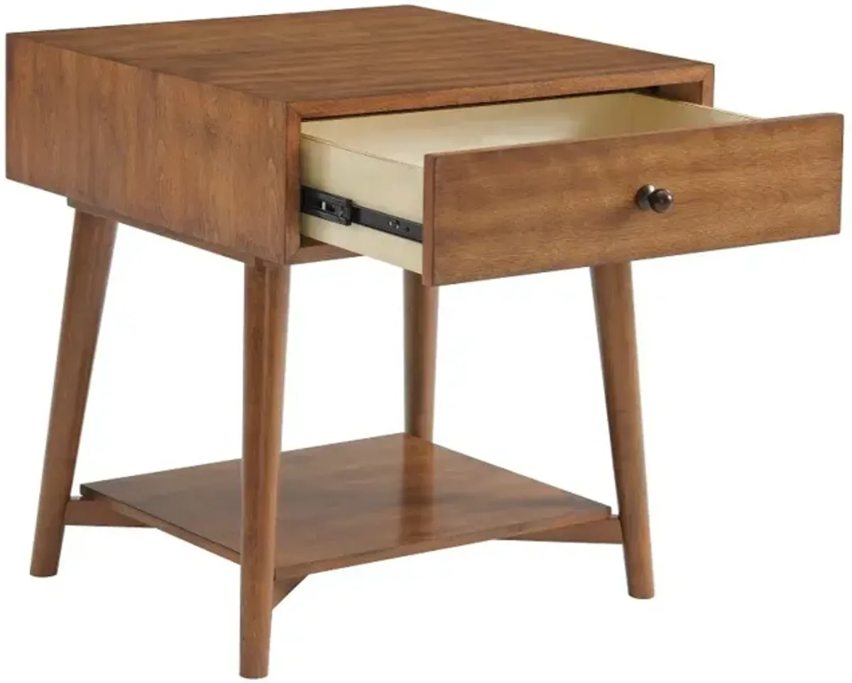 Robin Cinnamon Brown End Table