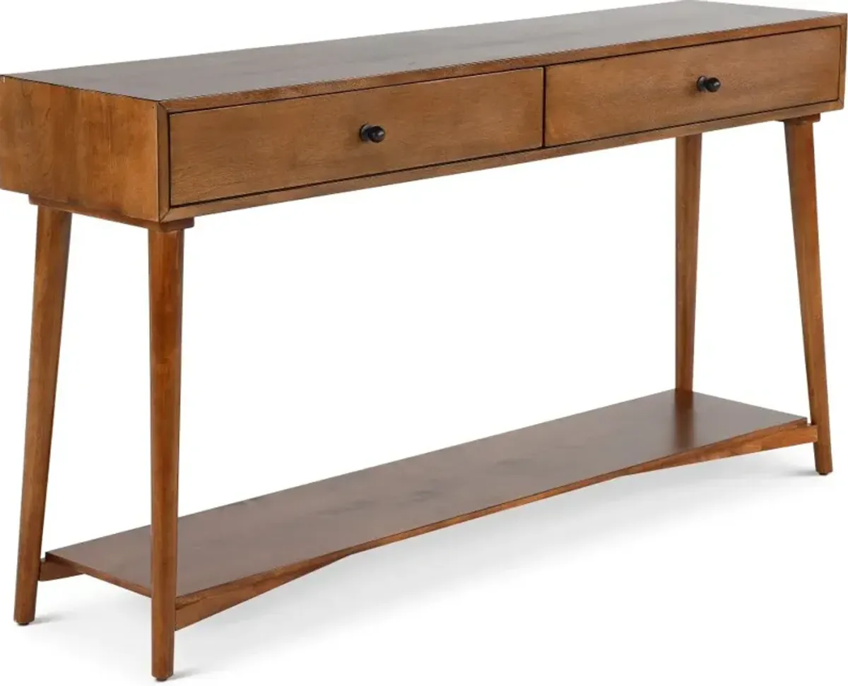 Robin Cinnamon Brown Sofa Table