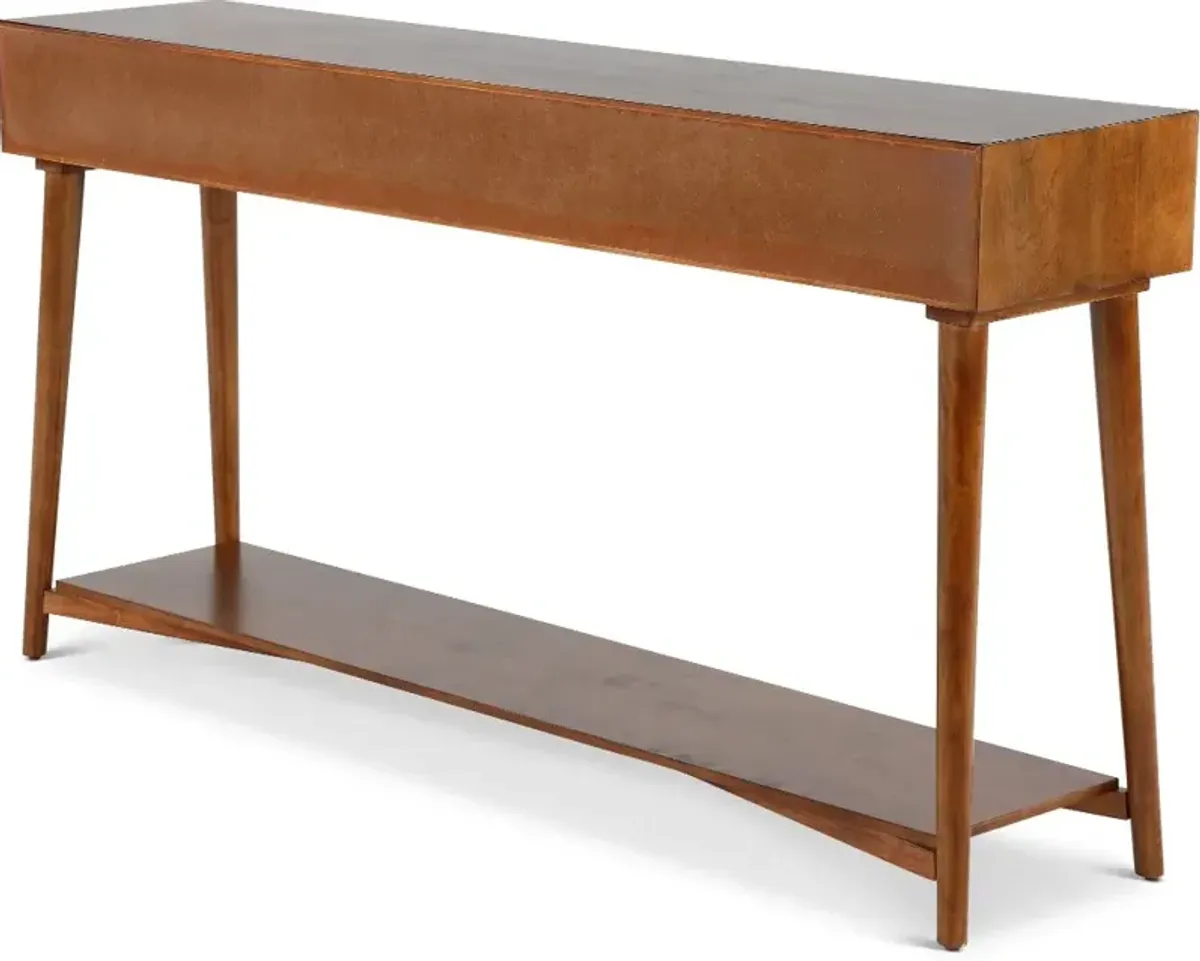 Robin Cinnamon Brown Sofa Table