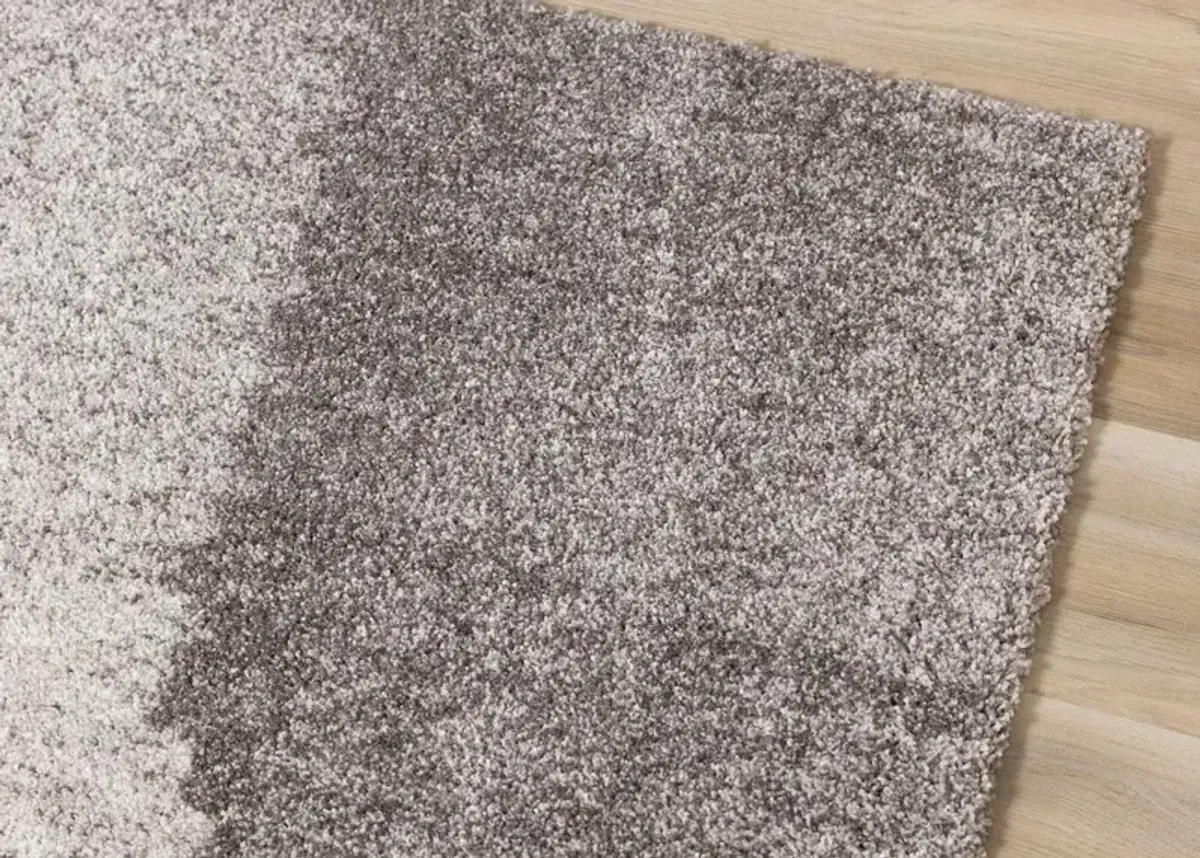 Sable Gray Ombre 5 x 8 Area Rug