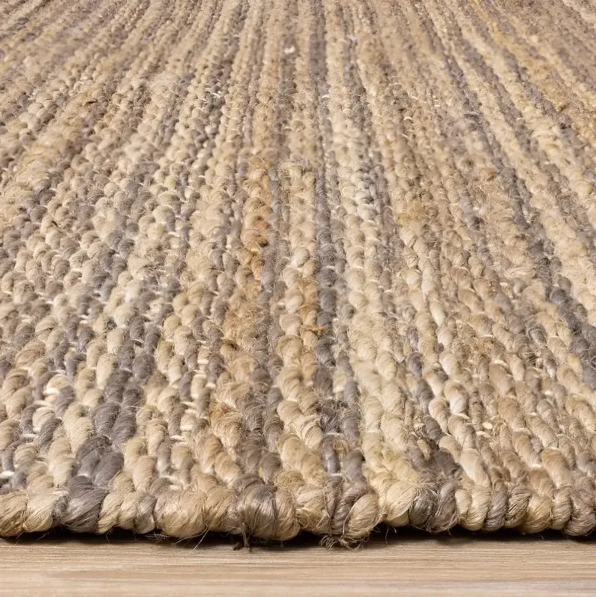 Naturals 5 x 8 Braided Jute Area Rug