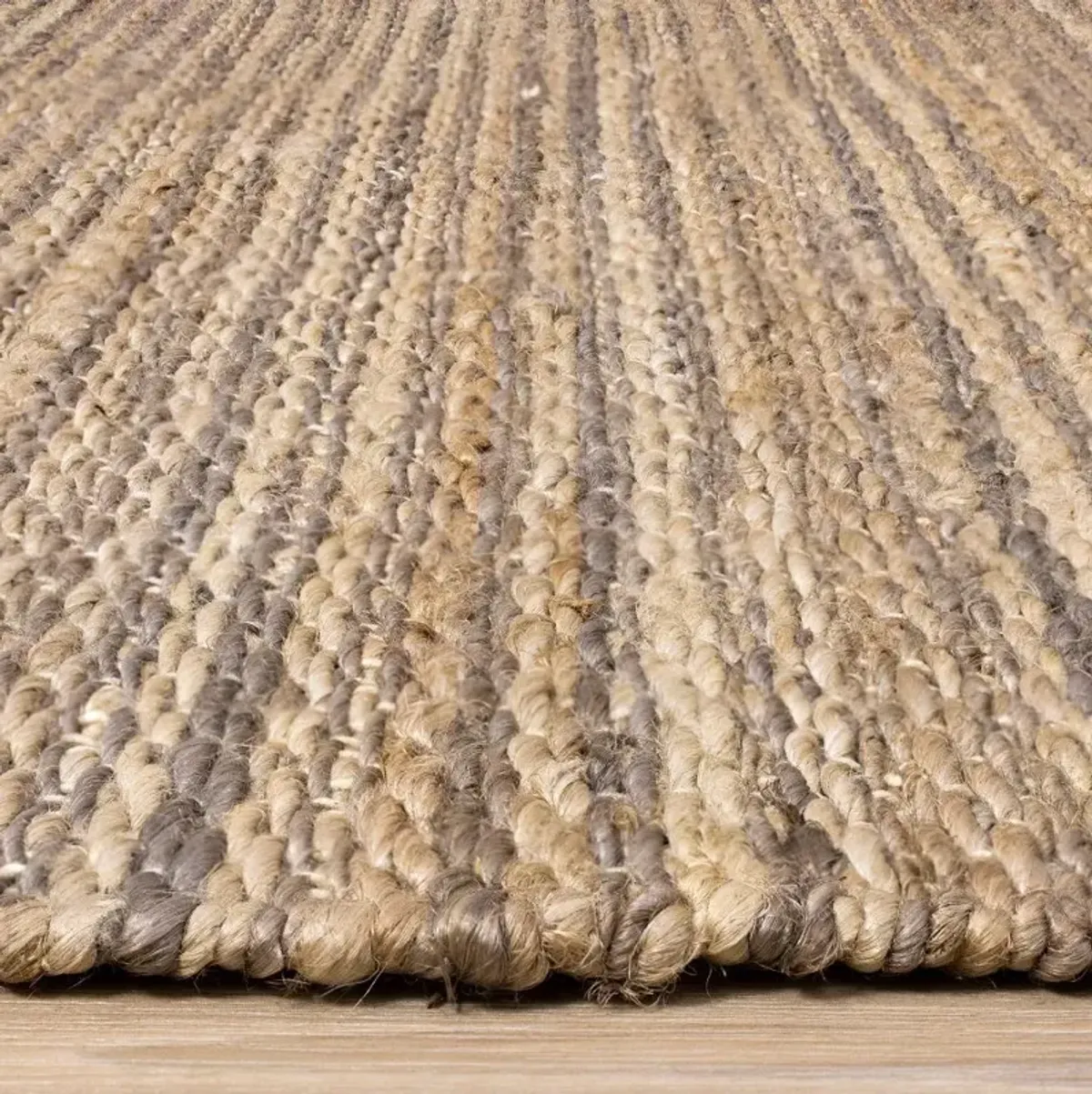 Naturals 2 x 3 Braided Jute Area Rug