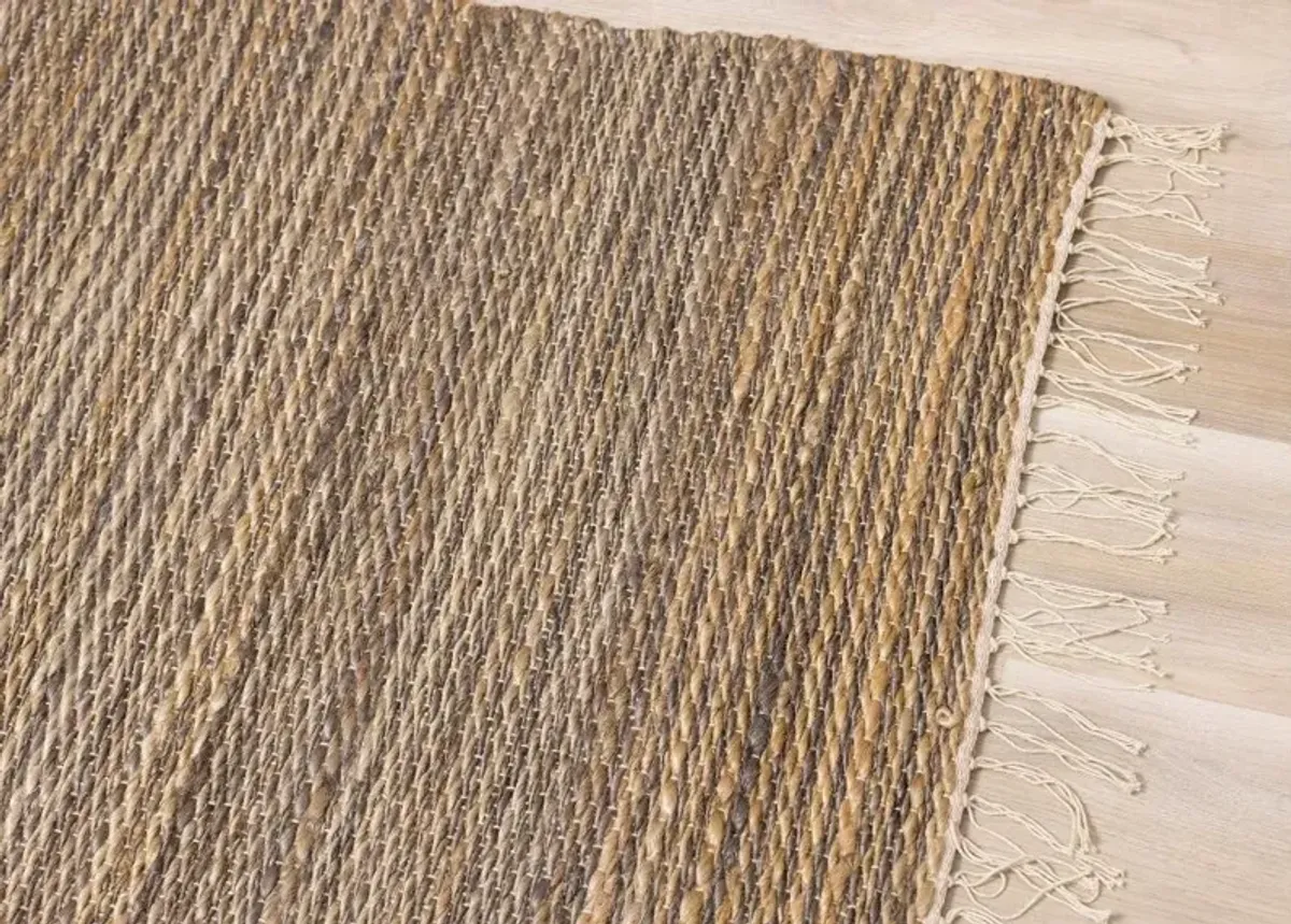 Naturals 2 x 3 Braided Jute Area Rug