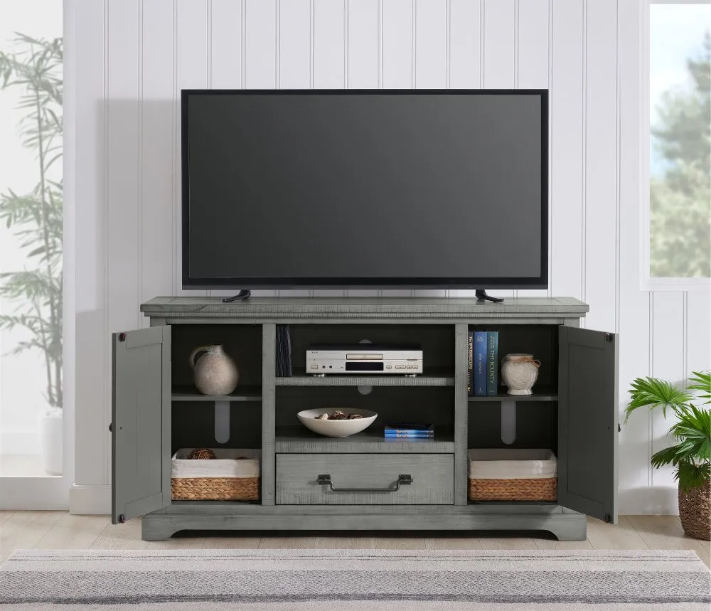 Beach House Dove Gray 65" TV Stand