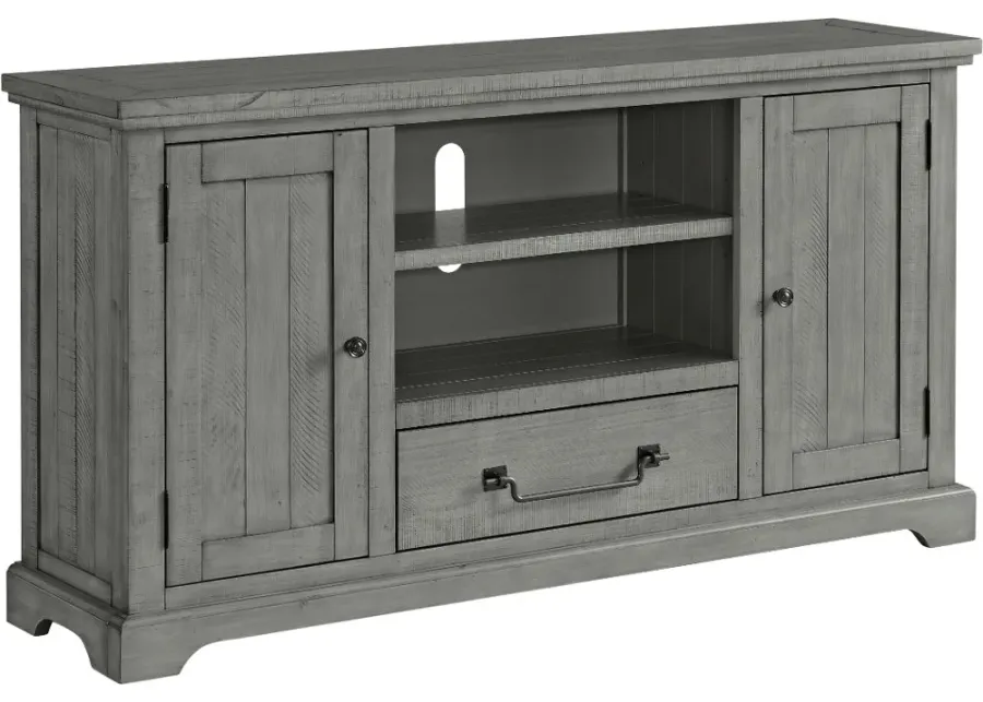 Beach House Dove Gray 65" TV Stand