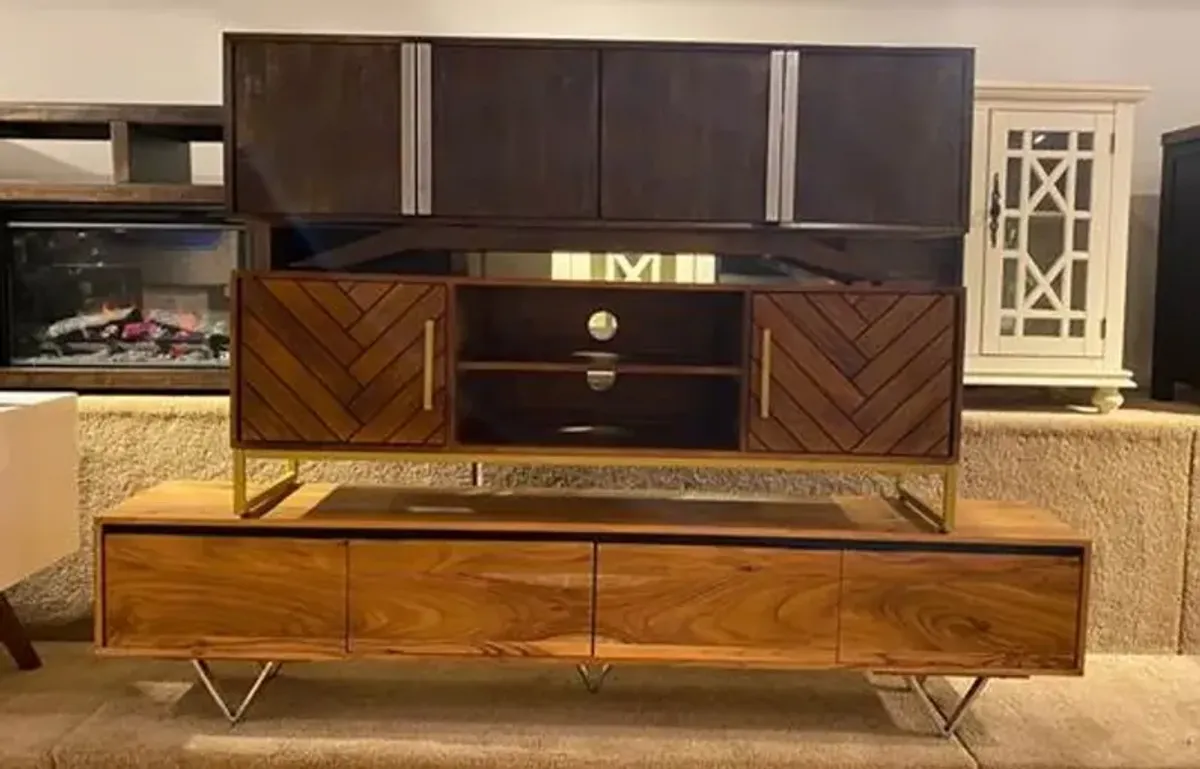 Modena Dark Brown 60" TV Stand