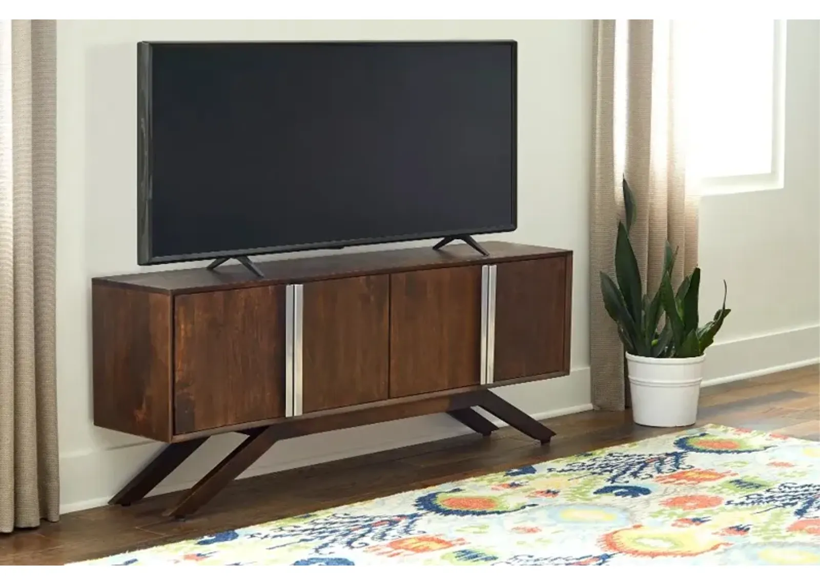 Modena Dark Brown 60" TV Stand