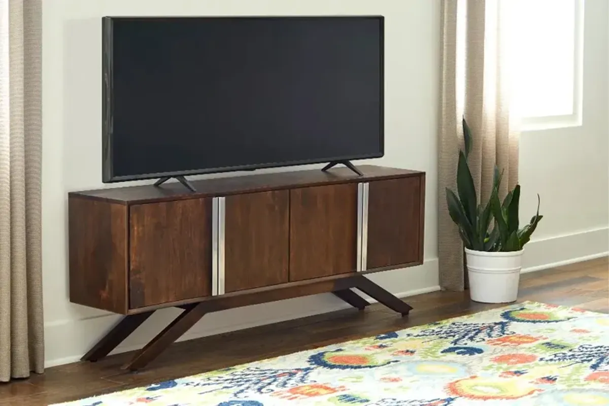 Modena Dark Brown 60" TV Stand