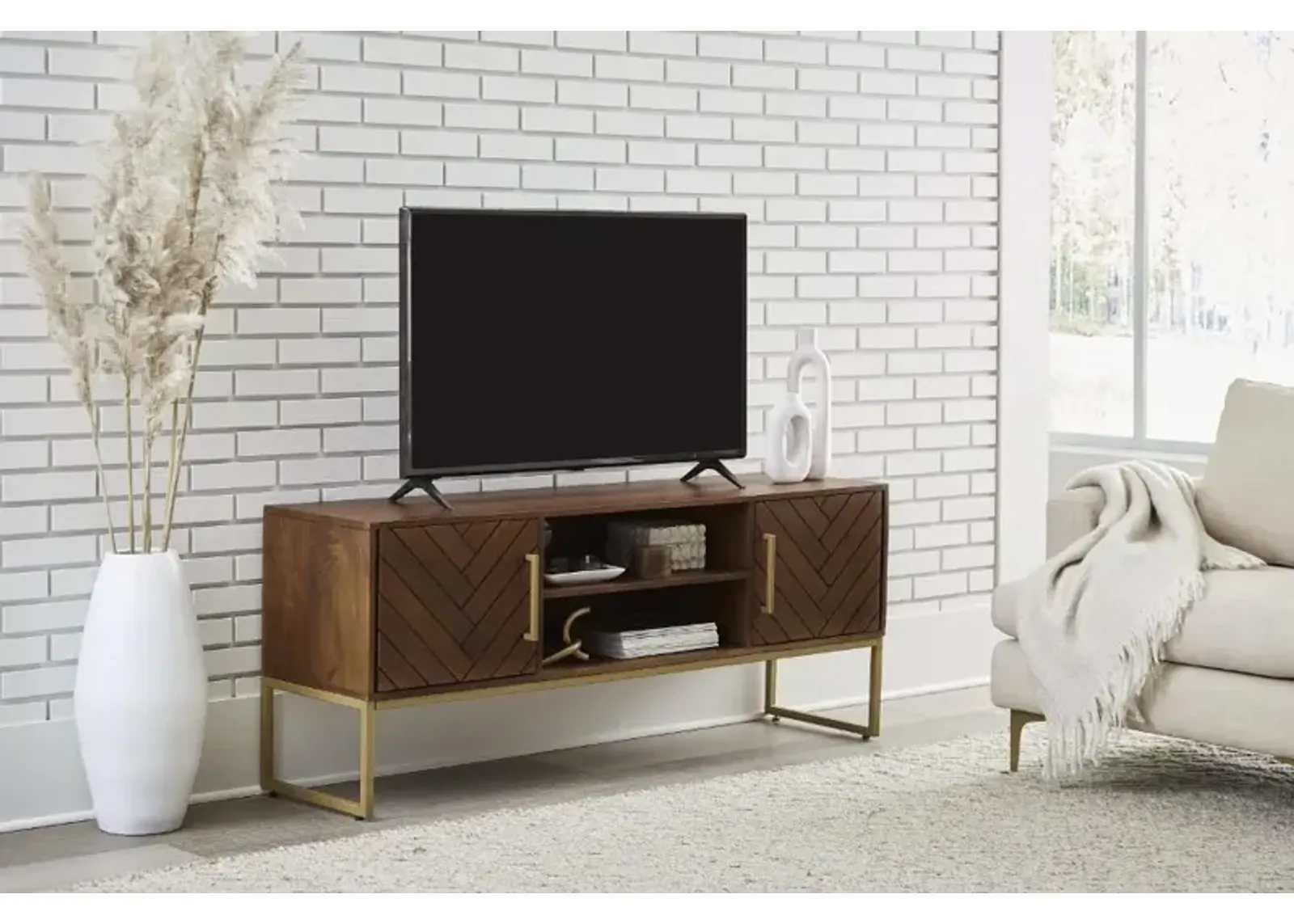 San Marino Brown 60" TV Stand