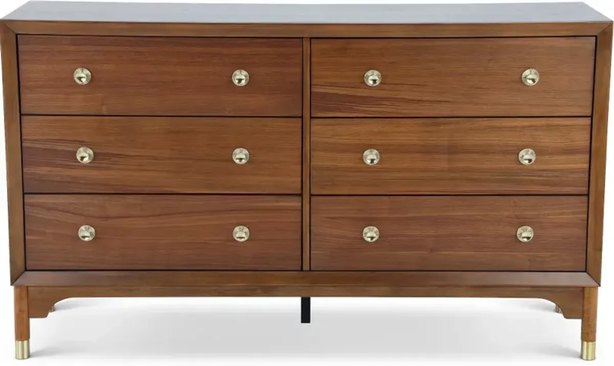 Margo Walnut Brown Dresser