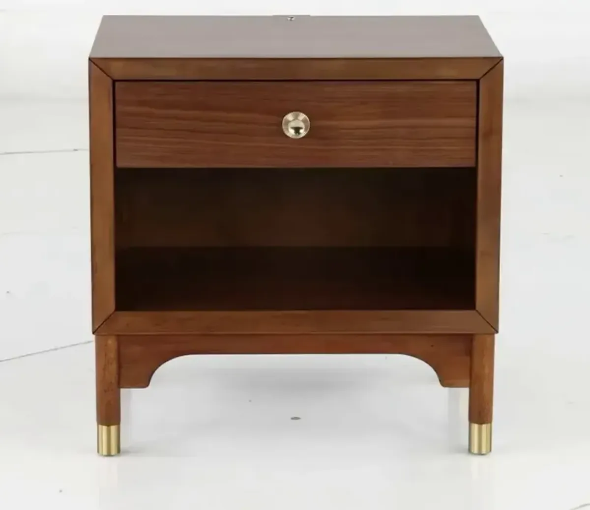 Margo Walnut Brown Nightstand