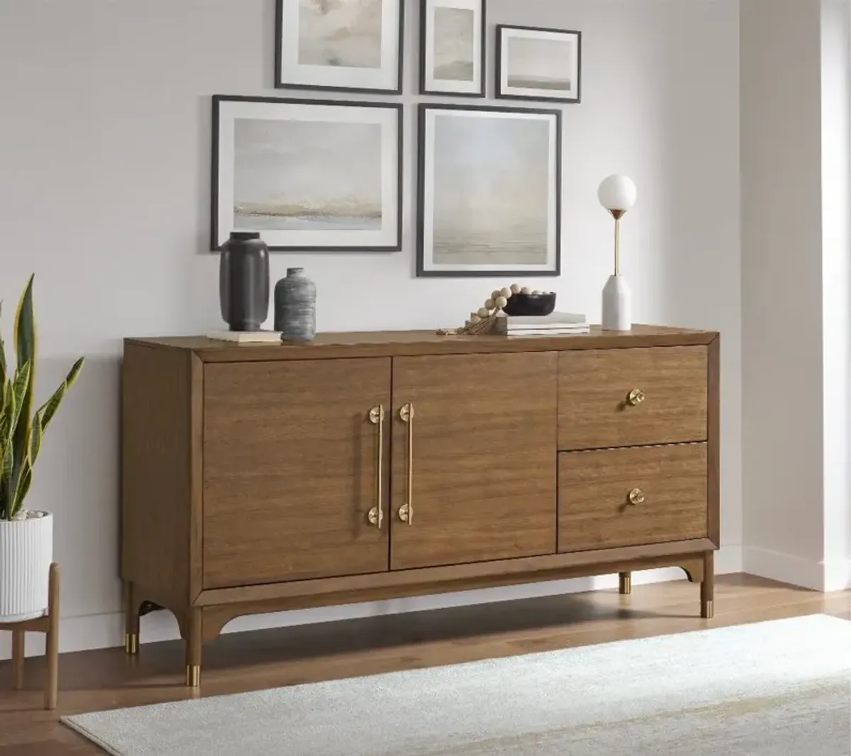 Margo Walnut Brown Sideboard