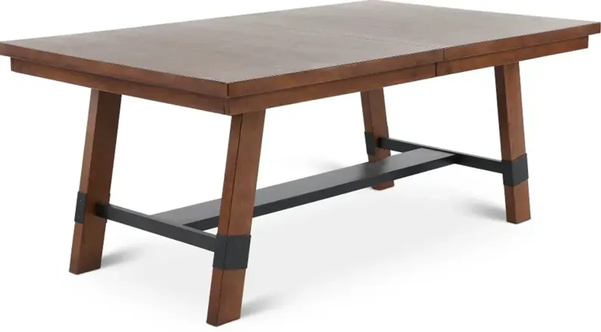 Nordic Brown Dining Table