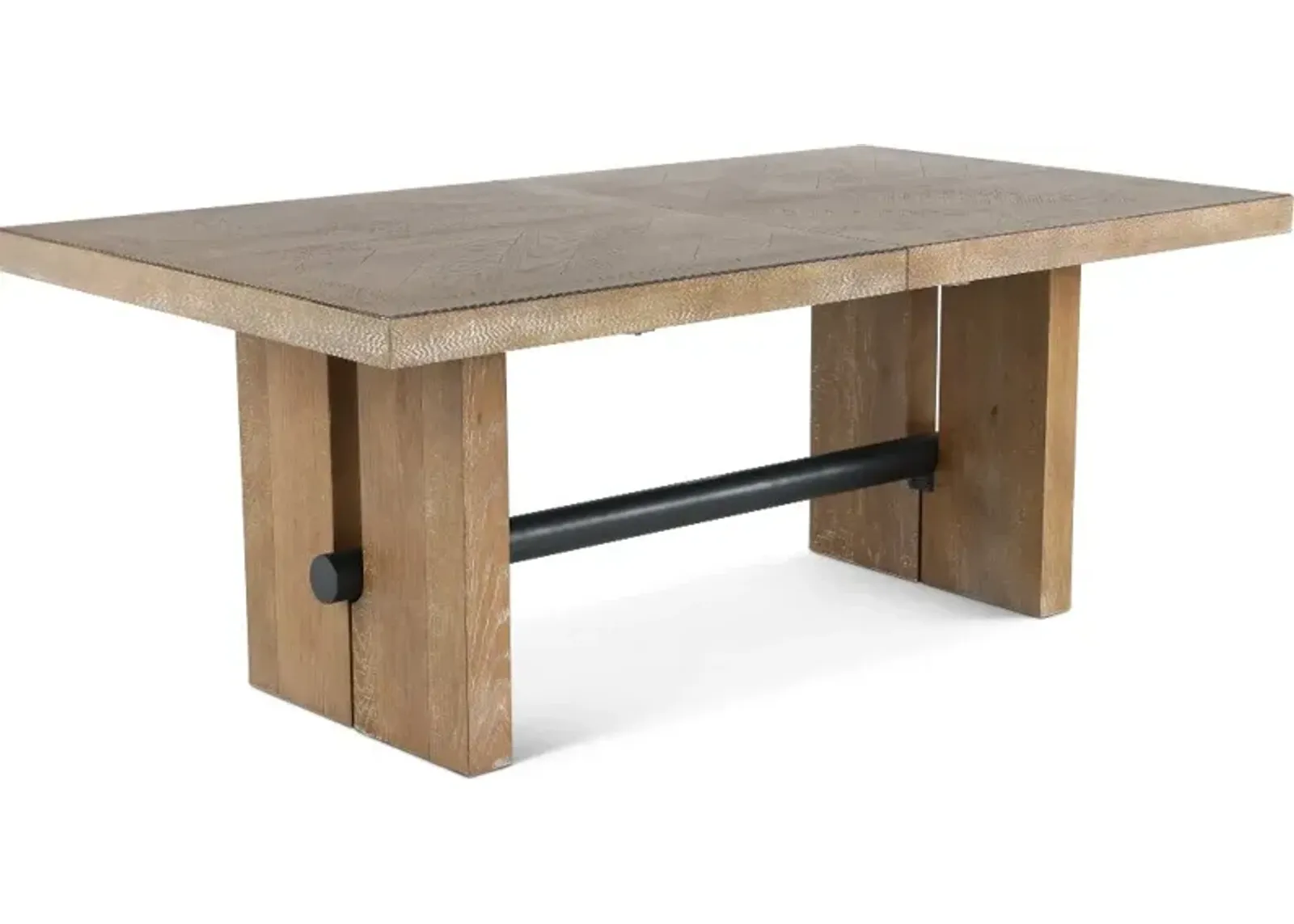 Loft Harbor Weathered Oak Dining Table