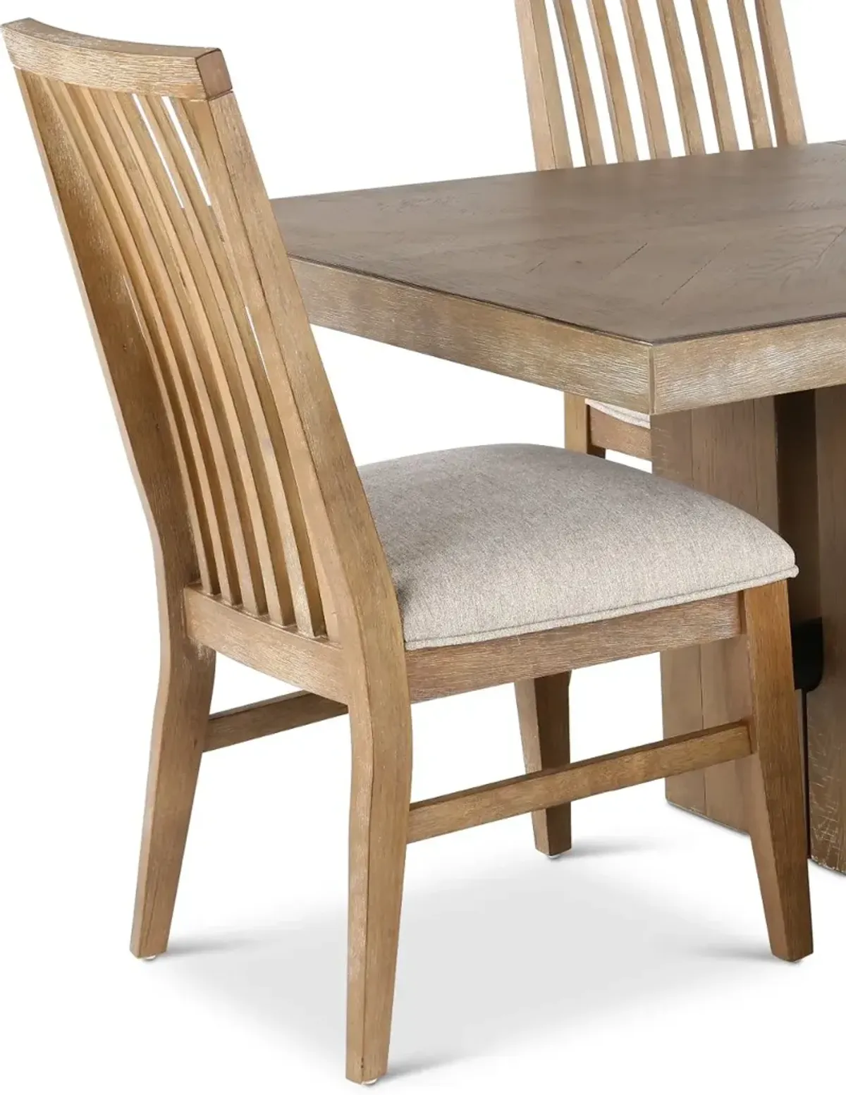 Loft Harbor Weathered Oak 6 Piece Dining Set