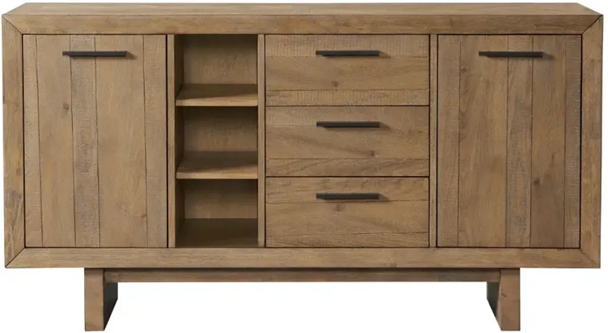 Loft Harbor Weathered Oak Sideboard