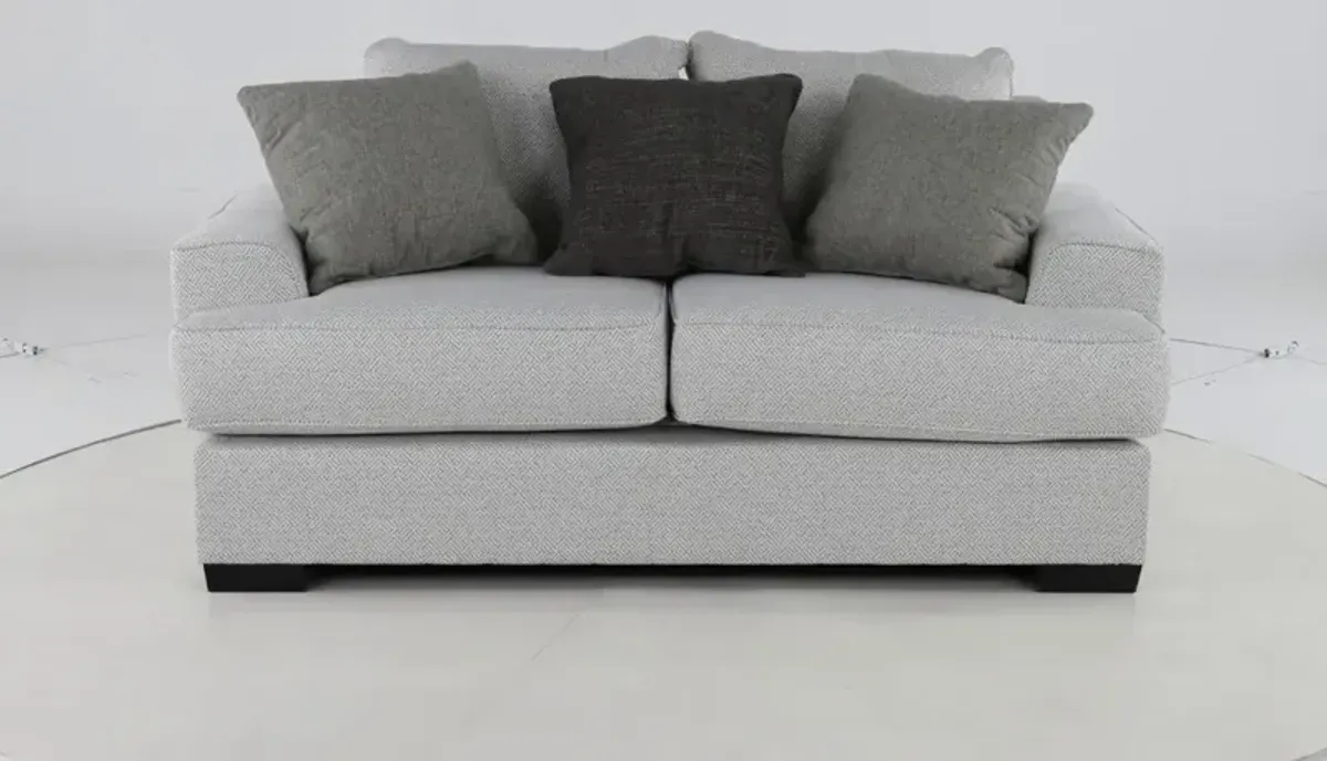 Renegade Pewter Gray Loveseat