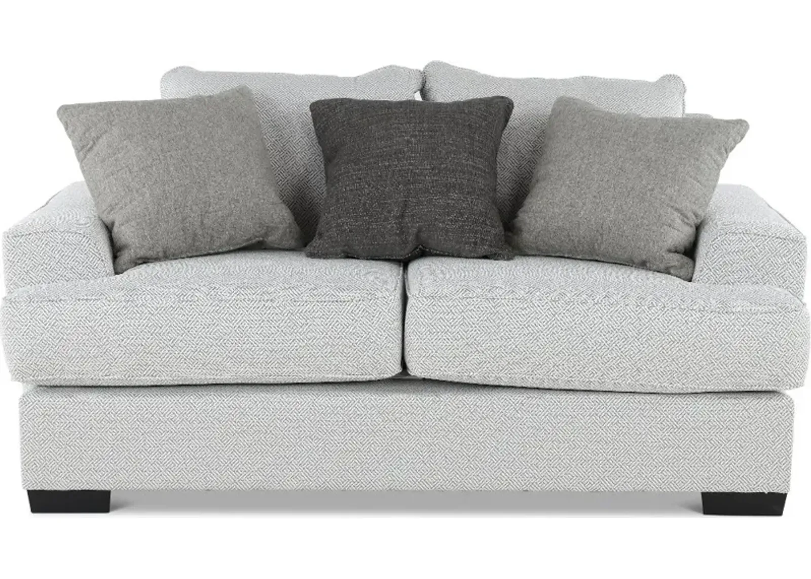 Renegade Pewter Gray Loveseat