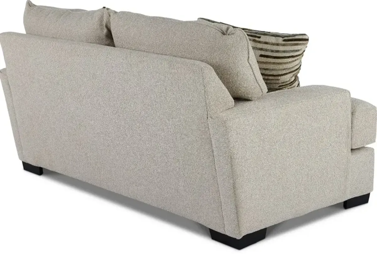 Raven Sand Beige Loveseat